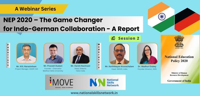 NEP 2020 – The Game Changer for Indo-German Collaboration Session 2 - A Report