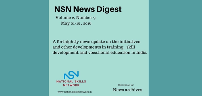Skill Development News Digest 150516