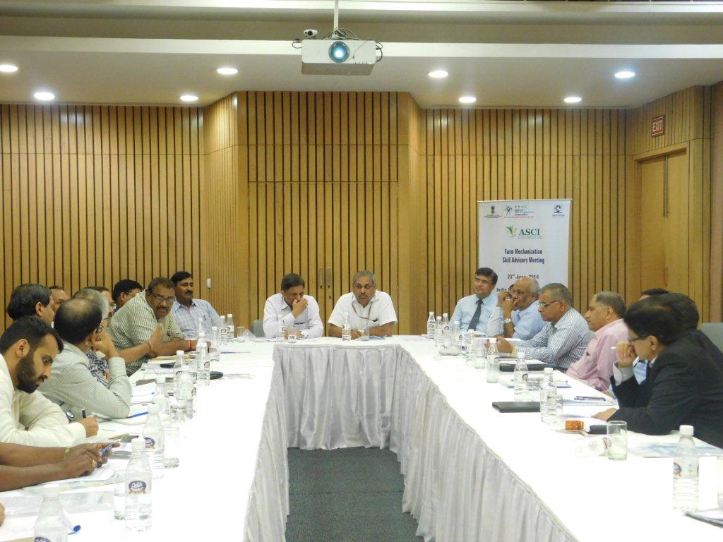 Skill Advisory Meeting_Farm Mechanization