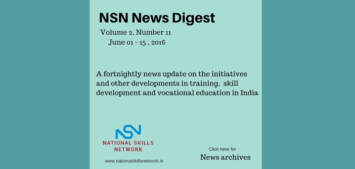 Skill Development News Digest - 150616