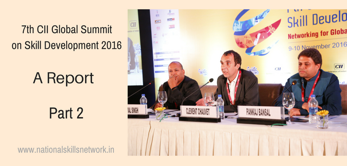 CII Global Summit on Skill Development 2016 Part 2