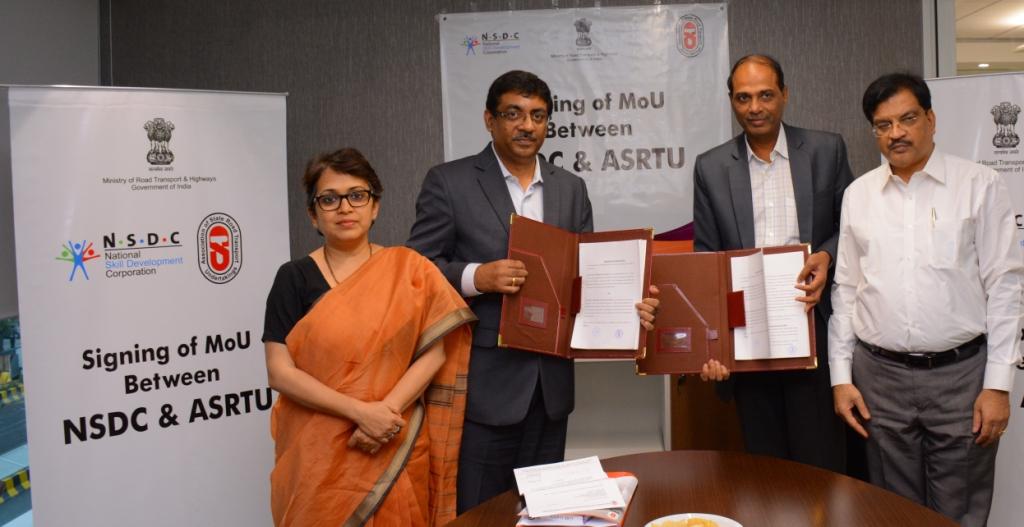 NSDC and ASRTU skill training
