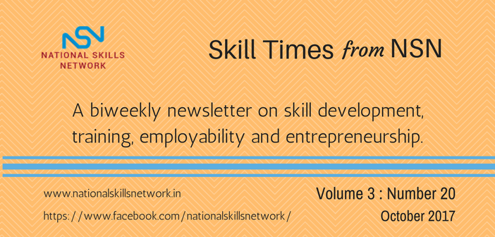 Skill Development News Digest 201017