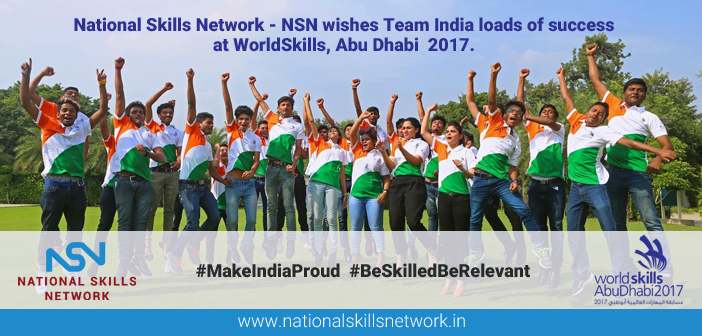 Team India at WorldSkills Abu Dhabi 2017