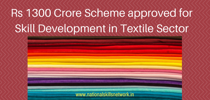 skill development in textile sector