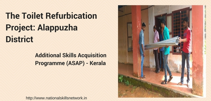 Toilet refurbication project ASAP Kerala