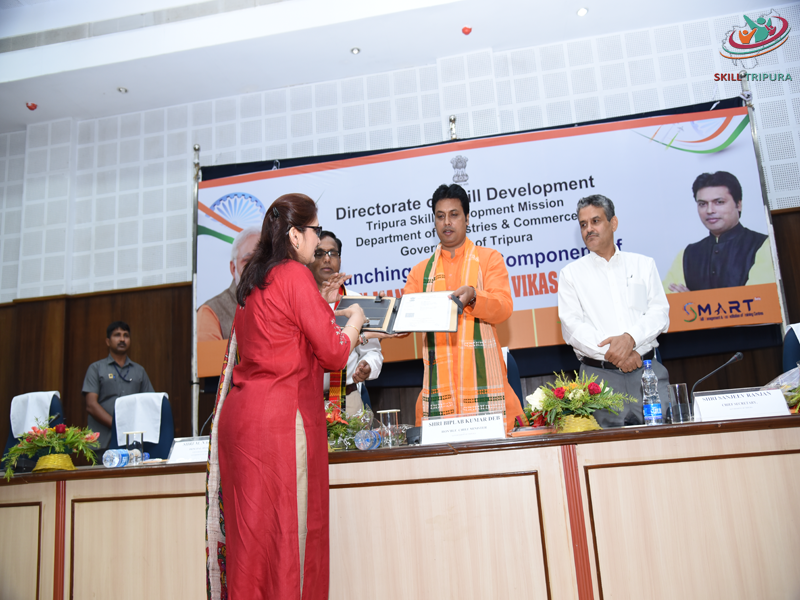 RSDC rubber training Tripura