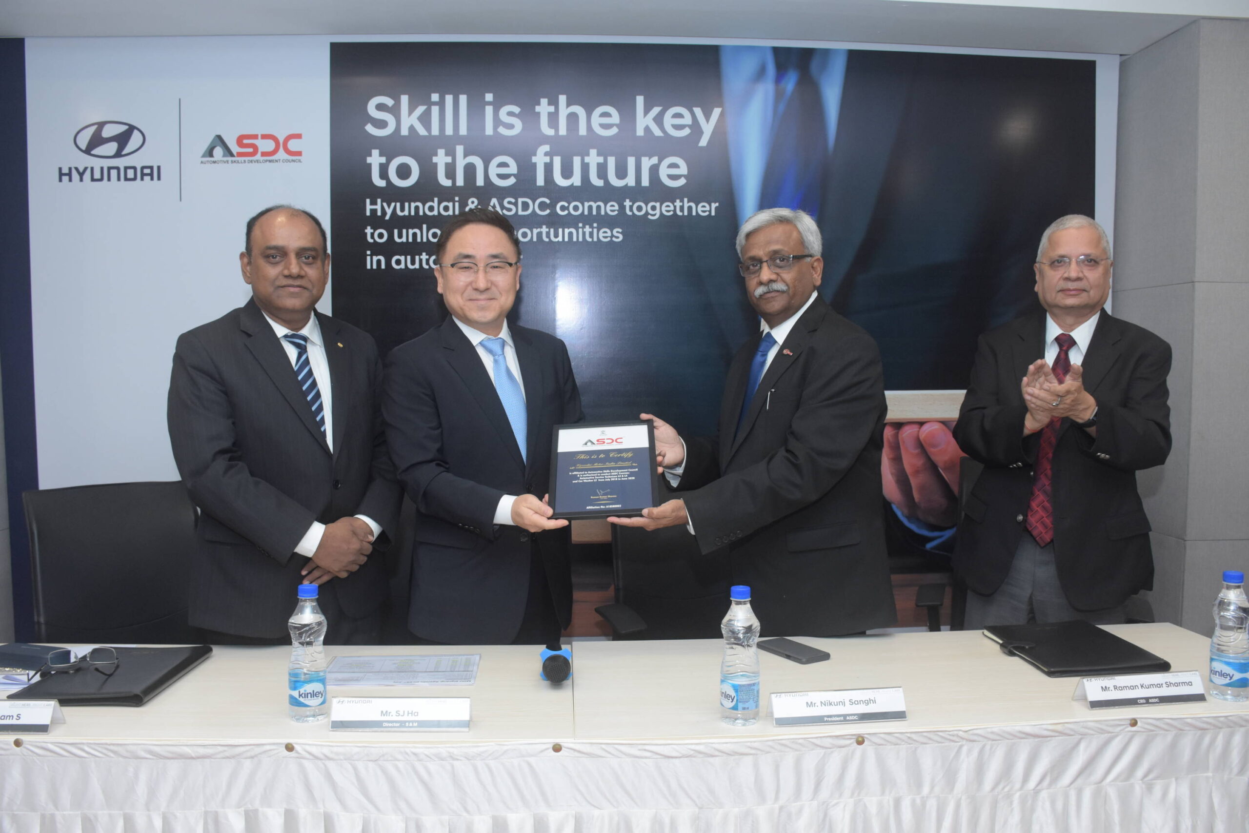 hyundai asdc partner for training