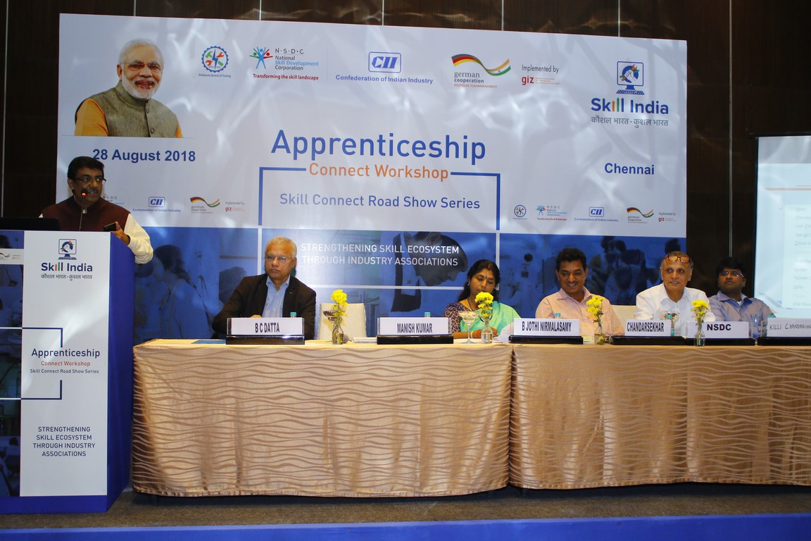 CII GIZ NSDC apprenticeships Chennai