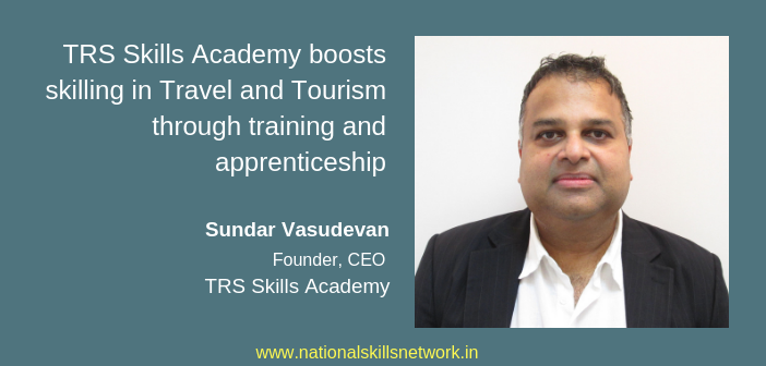 TRS Skills Academy Sundar Vasudevan CEO