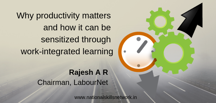 Productivity matters and work-integrated learning