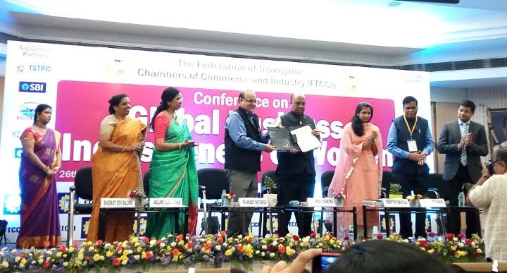 MoU signed between ni-msme and FTCCI at FTCCI conference on ‘Global Inclusiveness of Women’