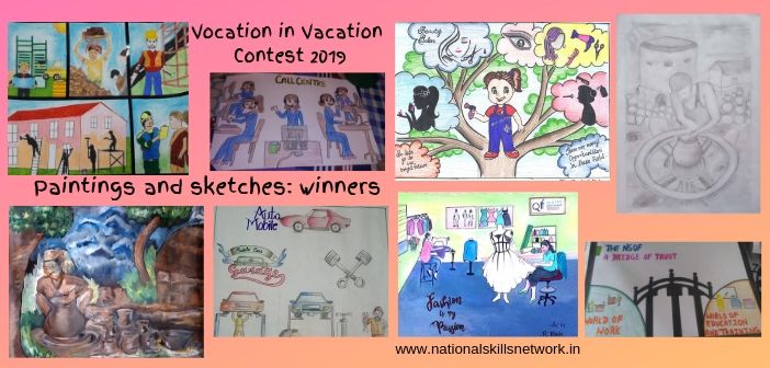Vocation in Vacation Contest 2019 paintings and sketches