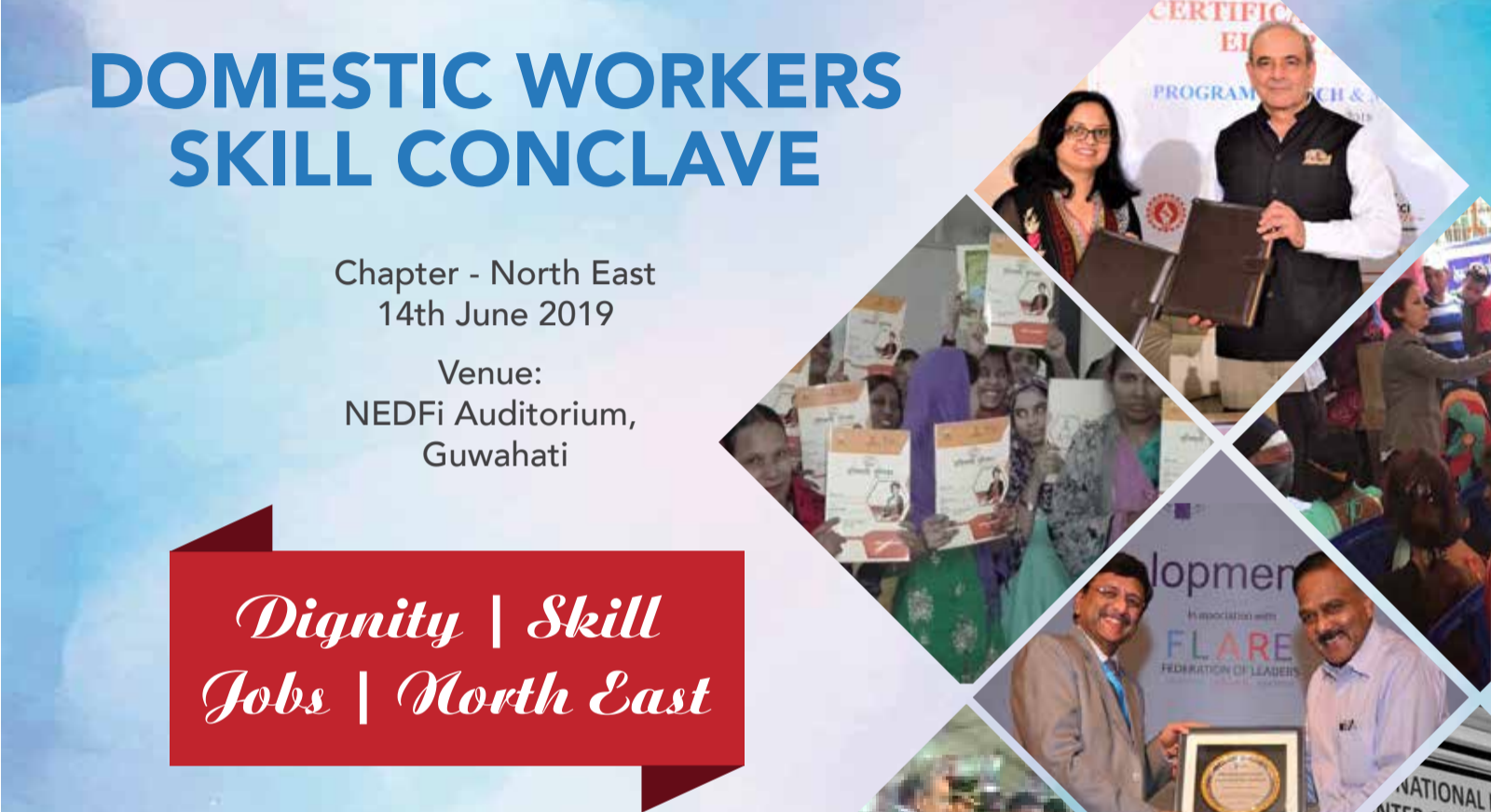 Domestic Workers Skill Conclave at NEDFI Guwahati on June 14th 2019