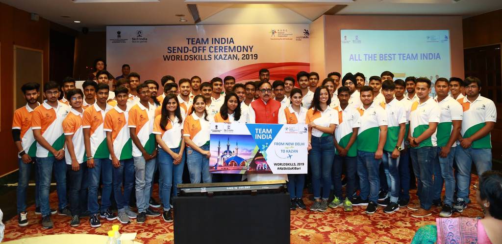 team_india_send_off_ceremony_for_worldskills_kazan_2019