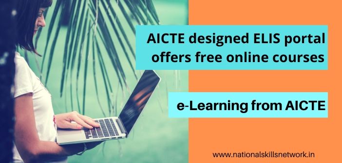 AICTE ELIS Portal offers free online courses