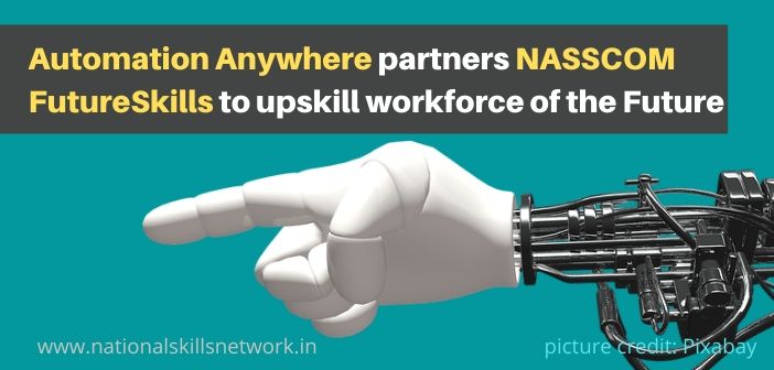 Automation Anywhere partners NASSCOM FutureSkills to upskill workforce of the Future