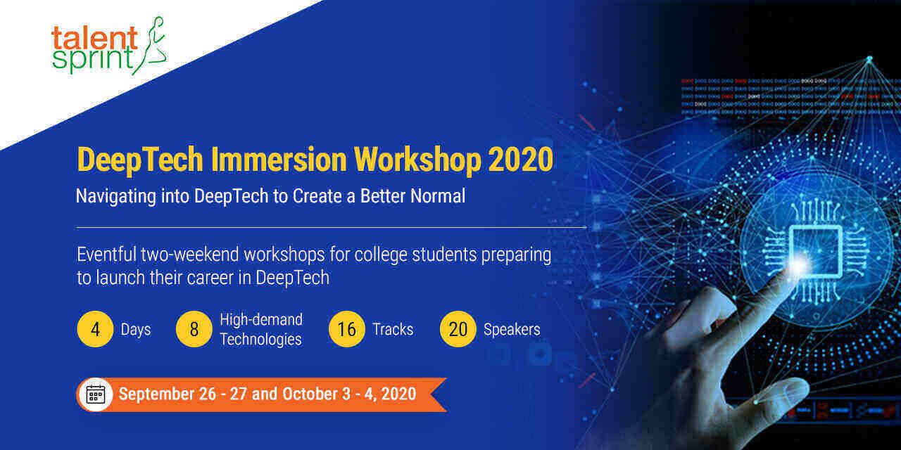 DeepTech Immersion Workshop