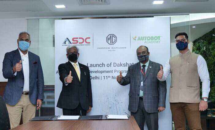 MG Motors launches 'Dakshata' in partnership with ASDC
