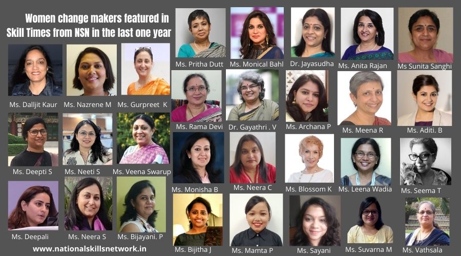 Women change makers featured in Skill times from NSN