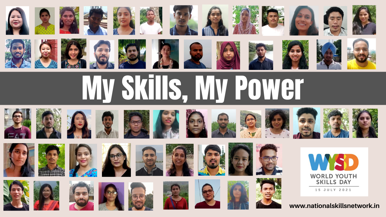 NSN celebrates World Youth Skills Day 2021 with My Skills My Power