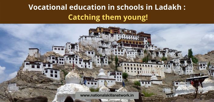 Vocational education in schools in Ladakh - Catching them young!
