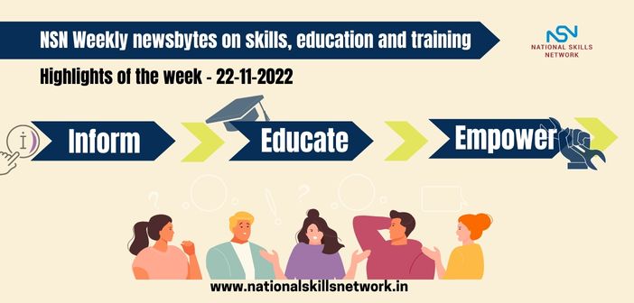 NSN weekly newsbytes on skills, education and training - 26112022