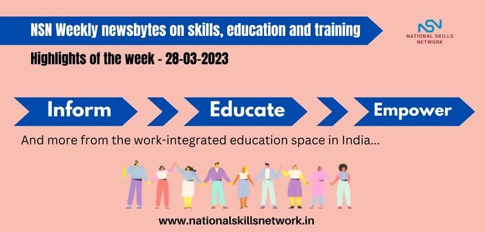 NSN Weekly newsbytes on skills, education and training-28032023