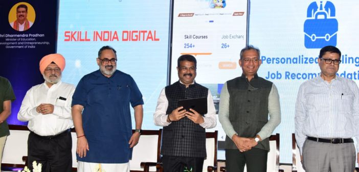 Union Minister Shri Dharmendra Pradhan launched Skill India Digital platform to enable skilling for all