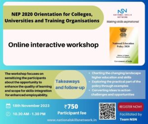 NEP 2020 Orientation Workshop