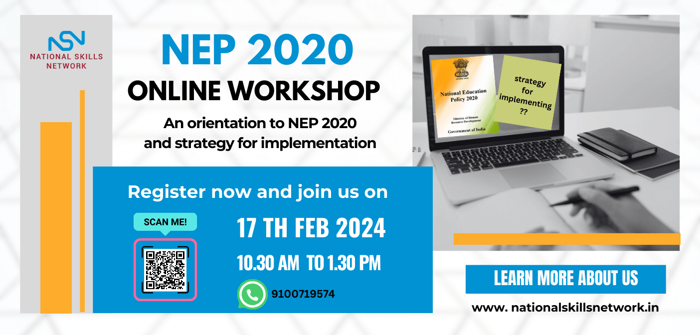 NEP 2020 Orientation and Strategy for Implementation An Online Interactive Workshop