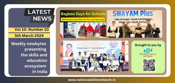 Weekly Newsbytes on skills and education from NSN