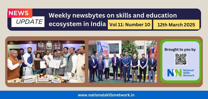 Weekly Newsbytes on skills and education – 12th March 2025