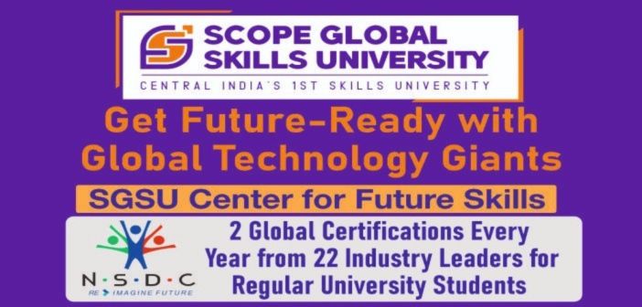 Global Certification Programs with NSDC at SGSU Shaping an Industry-Ready Workforce