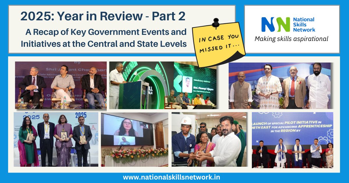 Year in Review 2025 – Part 2: Government Skill Initiatives