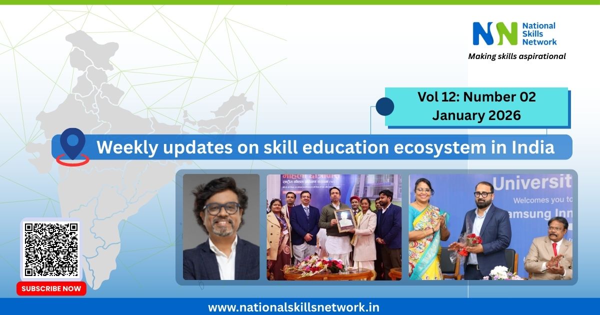 Weekly updates on skill education in India